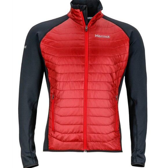 Marmot Variant Mid Layer Polartec Jacket Red Men's SIZE XL - Picture 1 of 7